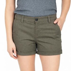 Boston Traders Women's Size 8 Casual Shorts Brown Cotton Blend H0847